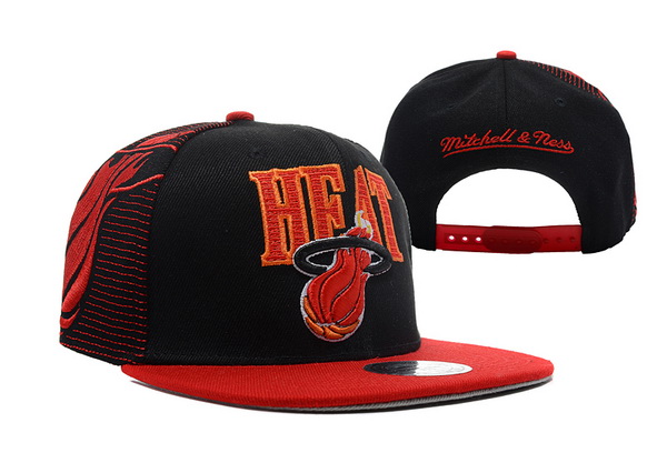 NBA Maimi Heat M&N Snapback Hat NU16
